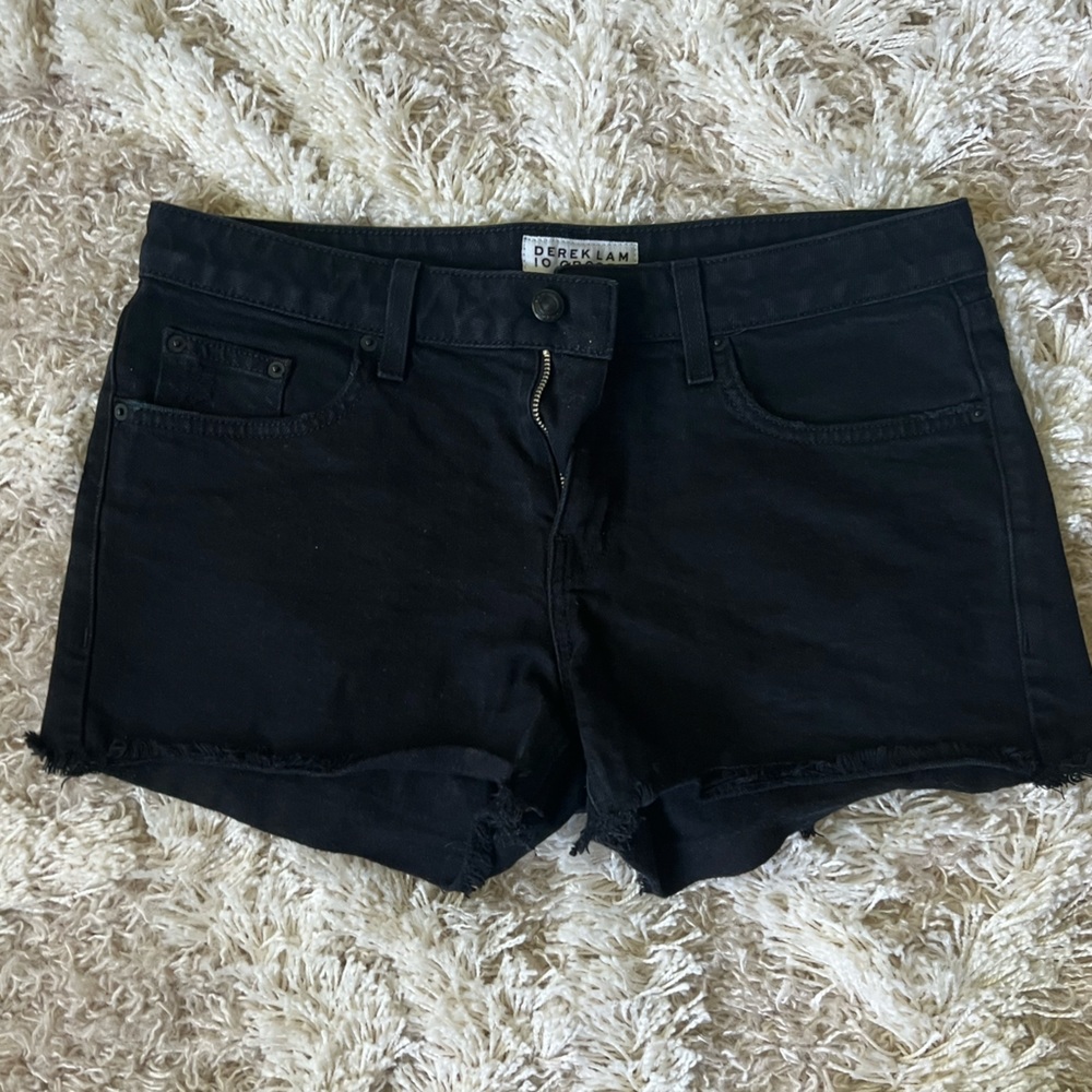 Derek Lam 10 Crosby Jean Shorts
